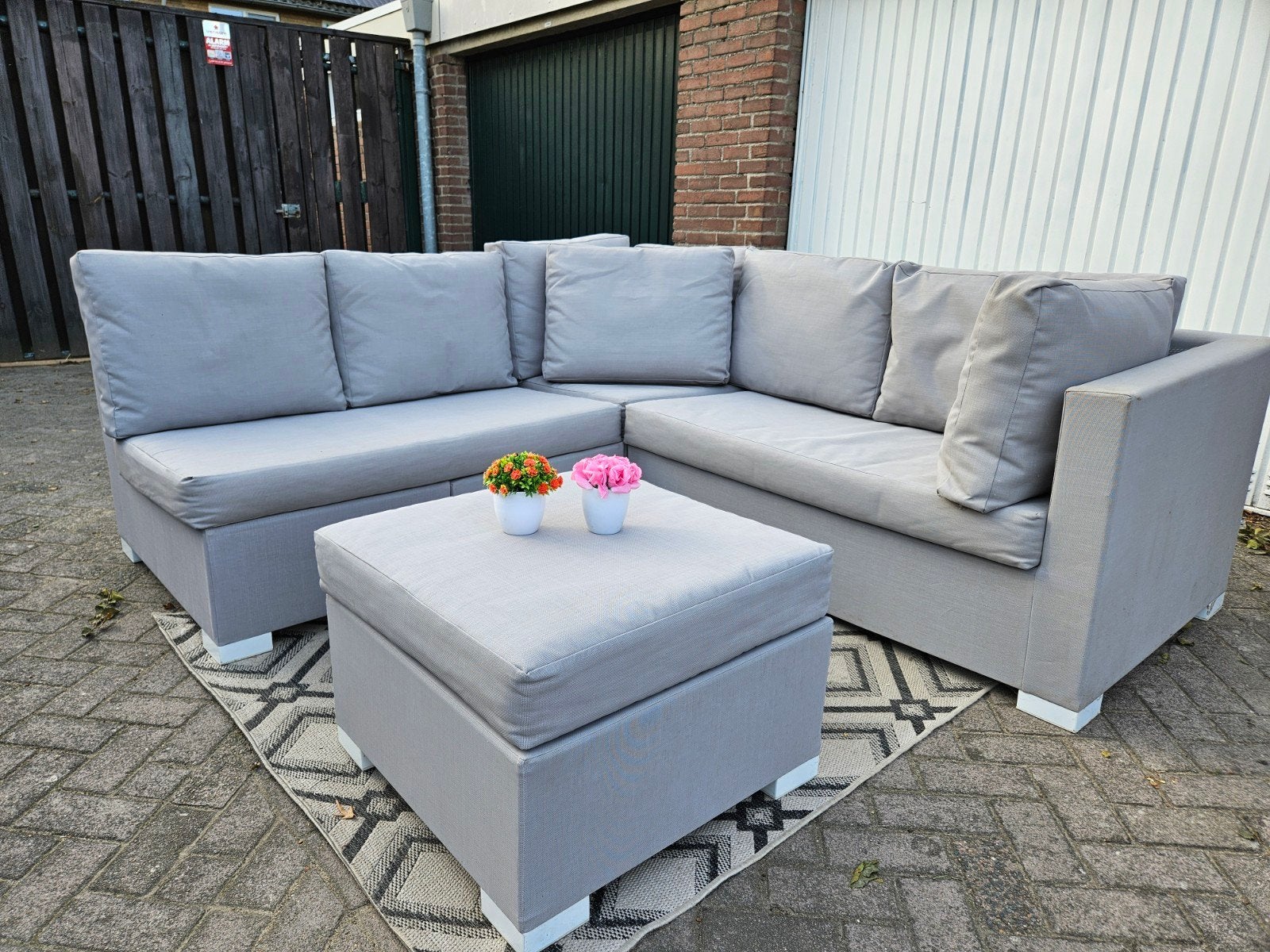 All Weather loungeset, Ophalen