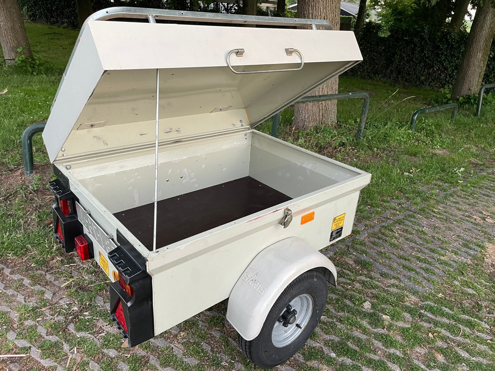 Nette Saris Speedy bagagewagen aanhangwagen, Ophalen, Gebruikt