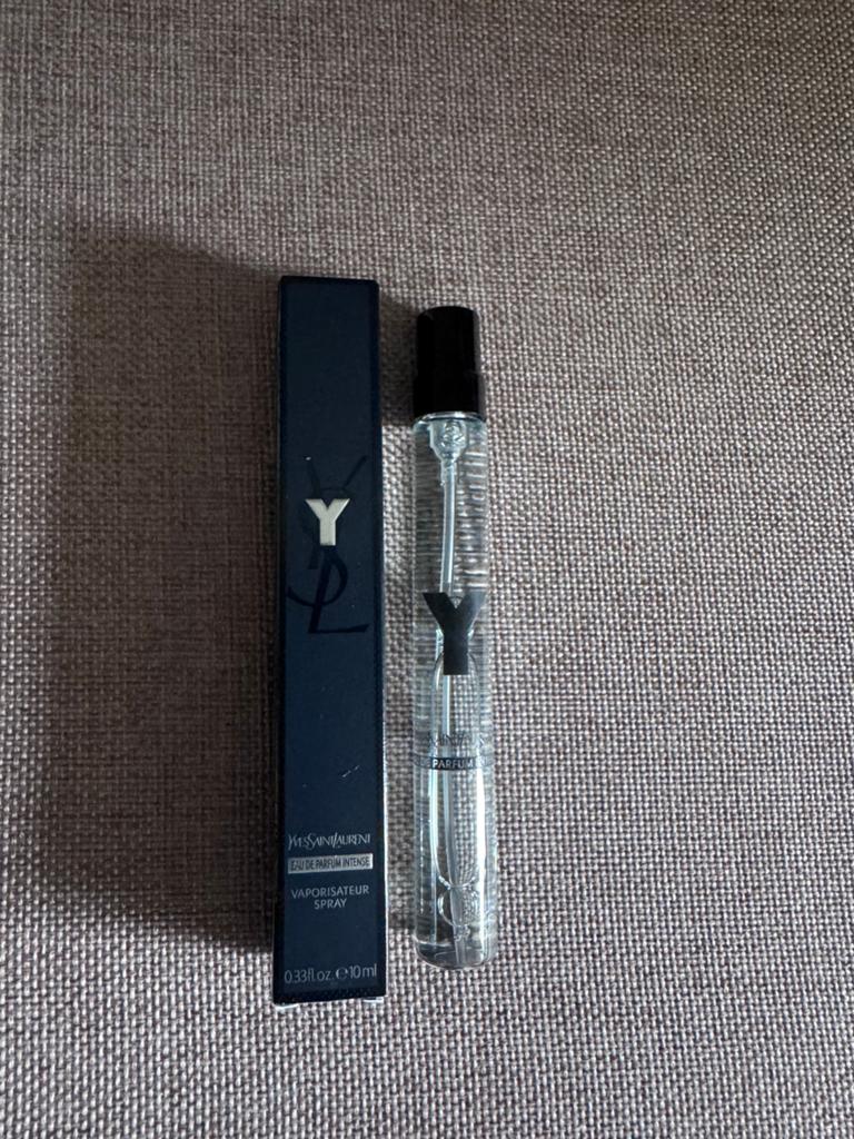 YSL Y eau de parfum intense 10 ml spray travelspray, Verzenden, Nieuw