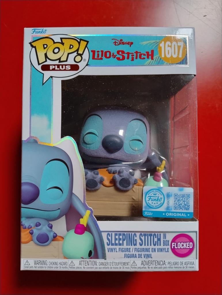 Funko Pop! Disney Lilo & Stitch: Sleeping Stitch, Verzamelen, Disney, Ophalen, Overige figuren, Nieuw, Beeldje of Figuurtje