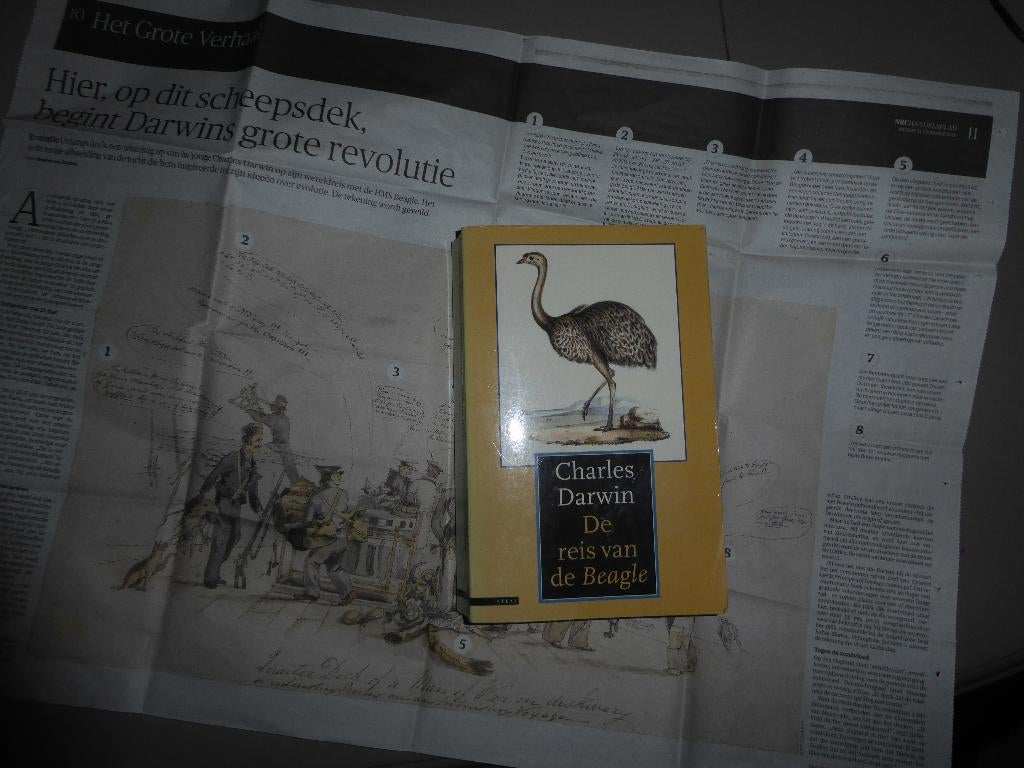 Charles Darwin - De reis van de Beagle, Boeken, Ophalen of Verzenden, Gelezen, Charles Darwin, Europa