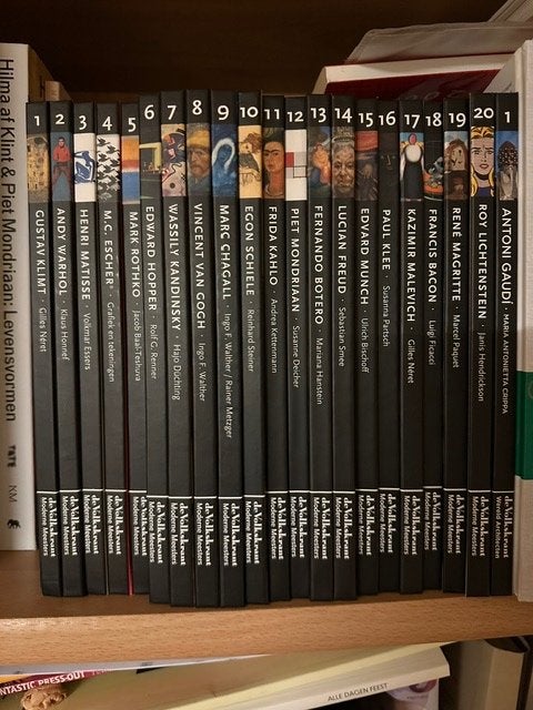 kunstboeken schilderkunst, Ophalen, Zo goed als nieuw, Schilder- en Tekenkunst