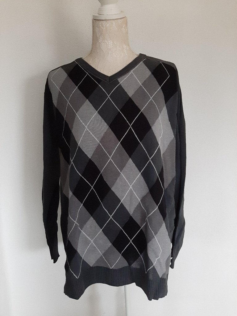 Herentrui Angelo Litrico XXL, Ophalen, Gedragen, Zwart, Trui of Vest