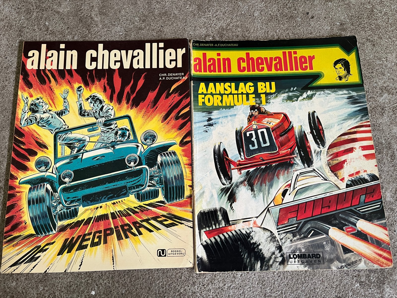 Diverse stripboeken - Alain Chevallier, Rawhide Kid, Superma, Boeken, Meerdere stripboeken, Ophalen of Verzenden, Gelezen