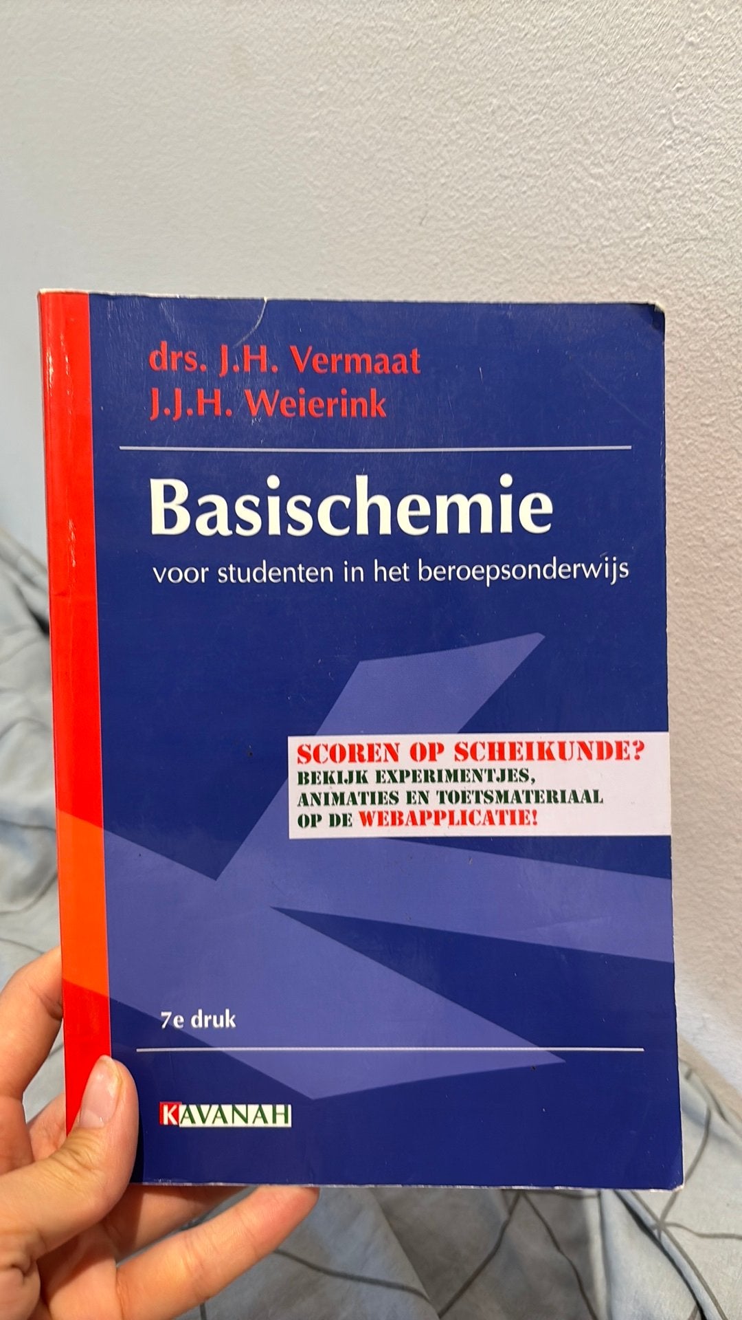 J.H. Vermaat - Basischemie, Boeken, Wetenschap, Zo goed als nieuw, Natuurwetenschap, Ophalen of Verzenden