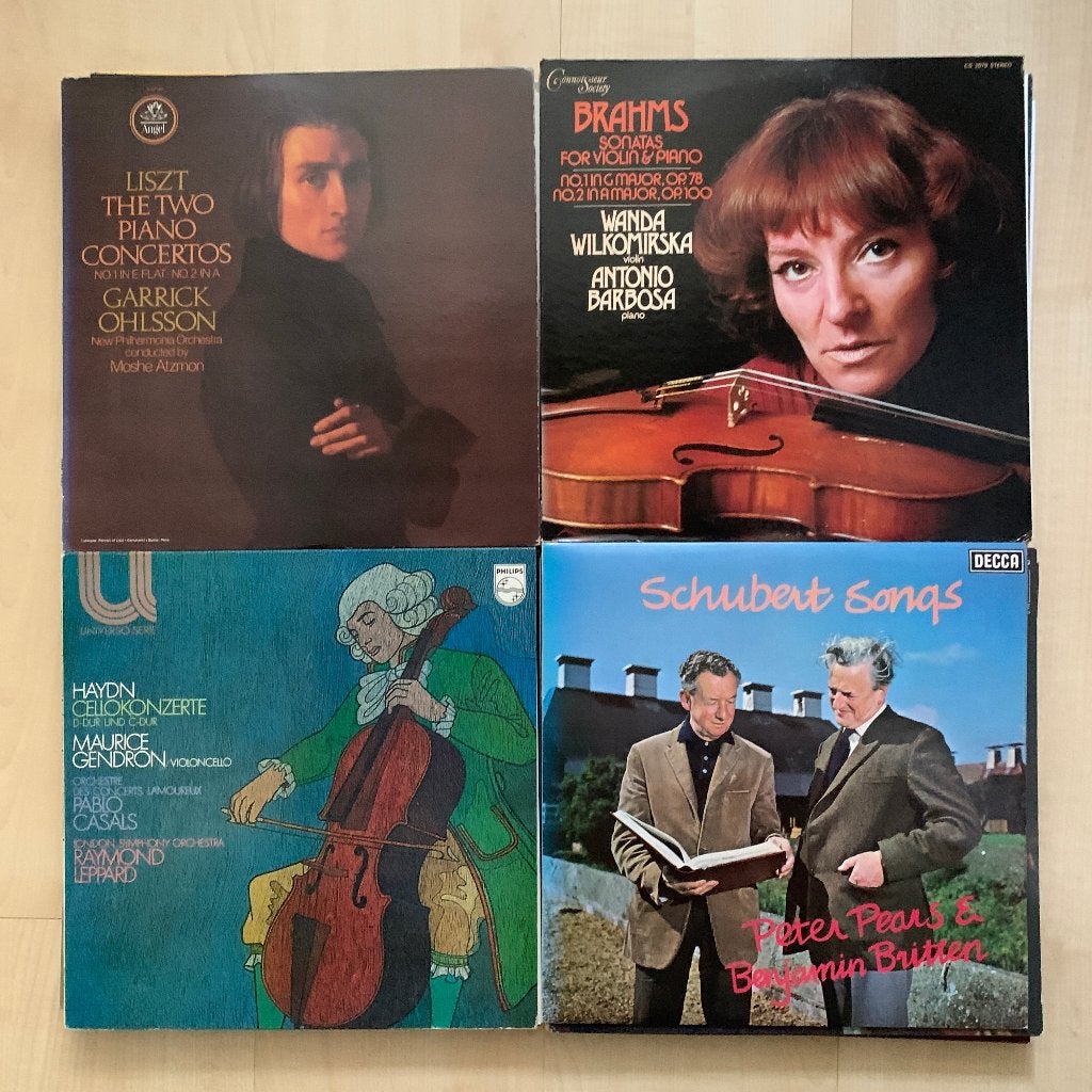Verzameling van 50 + klassieke lp's viool kamermuziek sympho, LP, Ophalen of Verzenden, Romantiek, 12 inch