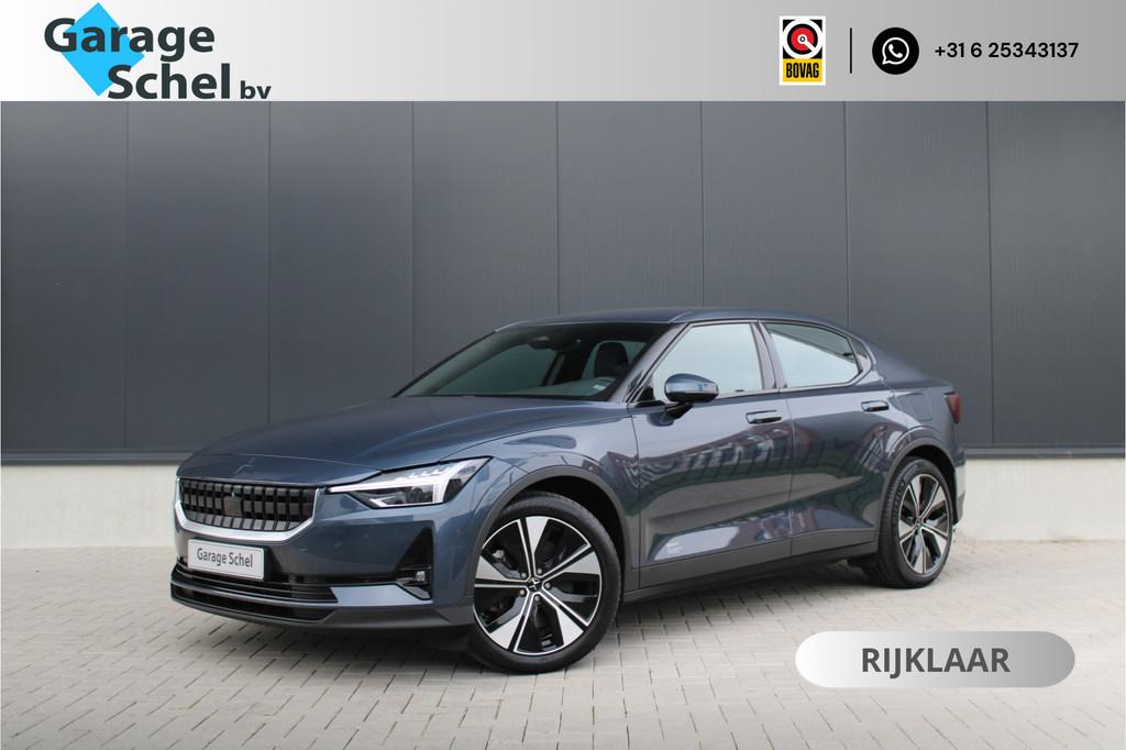 Polestar 2 Long Range Single Motor 78 kWh - 360 Camera - Pil, Auto's, Gebruikt, Zwart, Blauw, 1994 kg