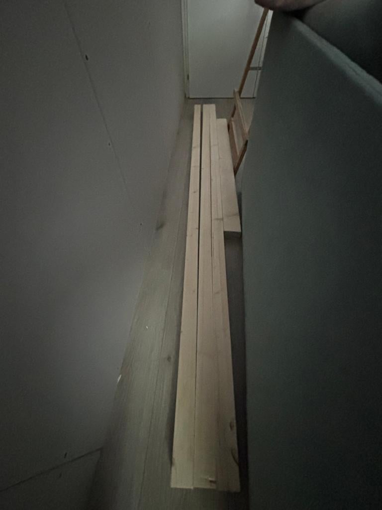 3 stuks Vurenhout 50x50x2100, Doe-het-zelf en Verbouw, Hout en Planken, Ophalen, Nieuw, 200 tot 250 cm, 50 mm of meer