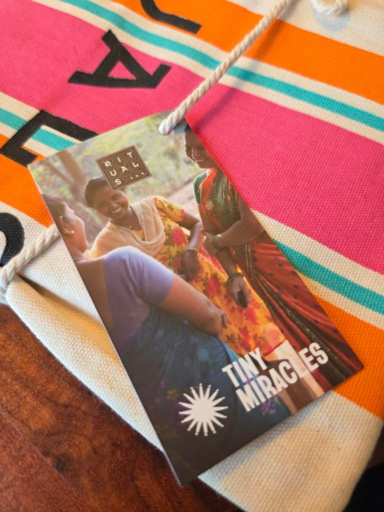 Rituals strandtas - Nieuw met labels, Ophalen of Verzenden, Nieuw, Roze