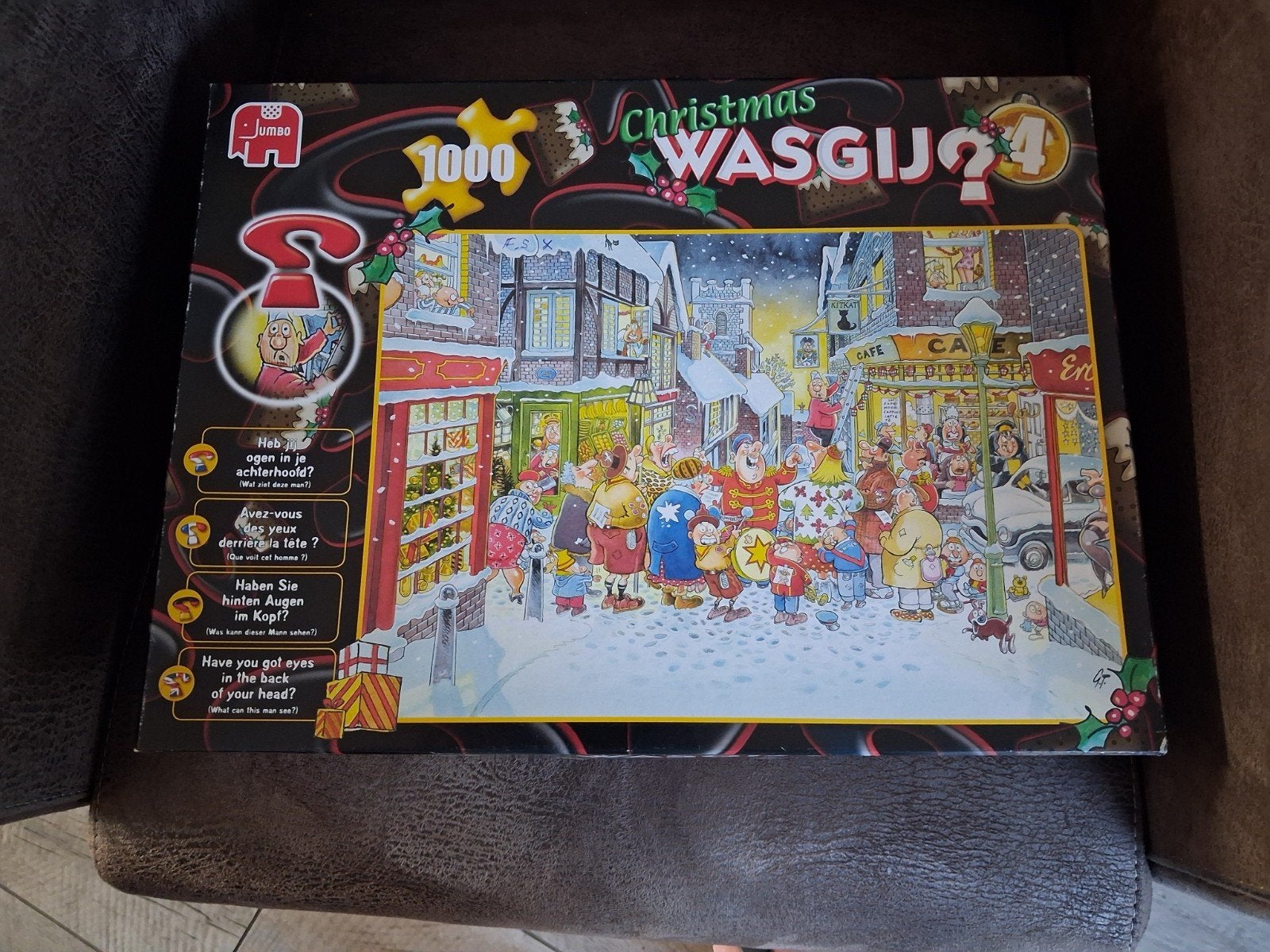 Wasgij Christmas nr 4, Ophalen of Verzenden, 500 t/m 1500 stukjes, Gebruikt