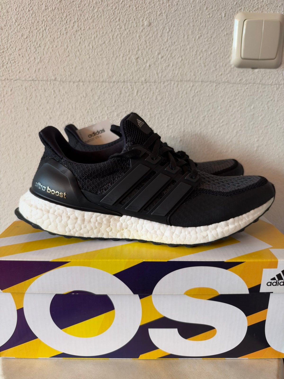 adidas Ultra Boost 2.0 ATR Core Black, Kleding | Heren, Zwart, Nieuw, Ophalen of Verzenden, Sneakers of Gympen