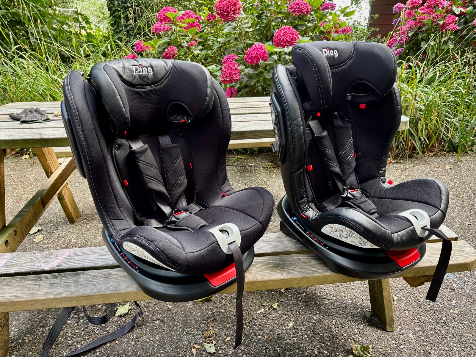 2x Ding 360 graden draaibare autostoel met slaapstand, Kinderen en Baby's, Autostoeltjes, Verstelbare rugleuning, 0 t/m 18 kg
