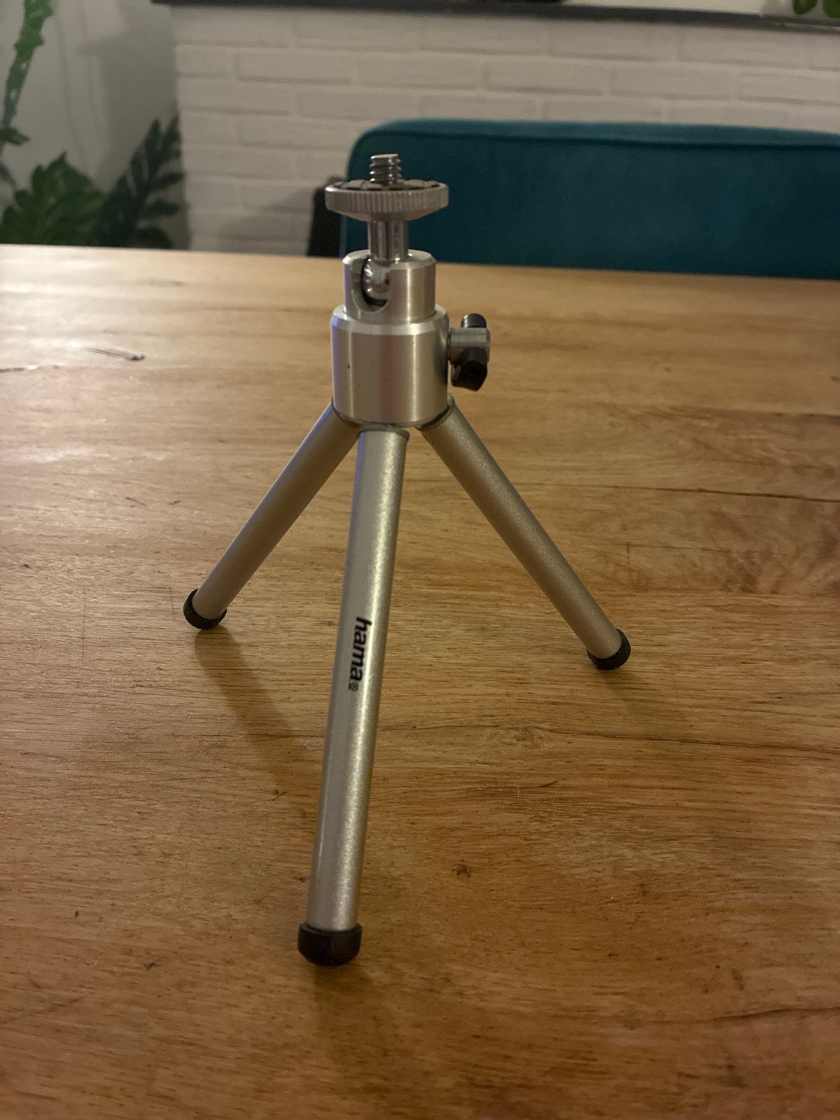 Hama Mini Statief voor Fotocamera - Compact en Draagbaar, Audio, Tv en Foto, 125 cm of minder, Ophalen of Verzenden, Zo goed als nieuw
