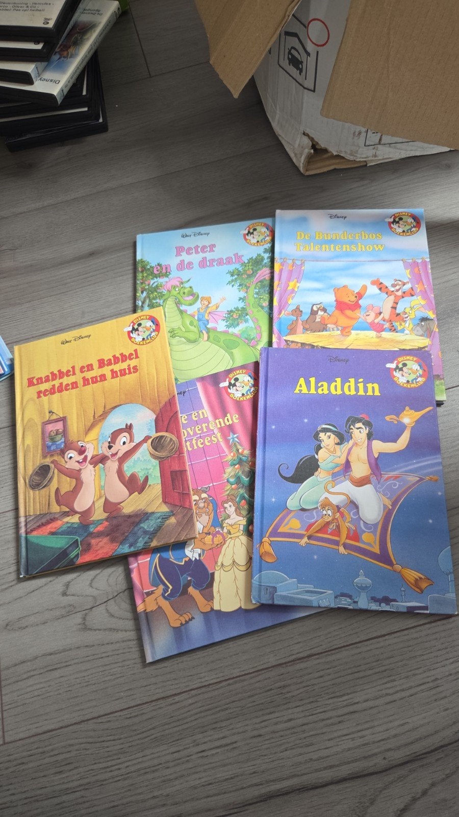 Grote collectie kinderboeken: Disney, sprookjes en meer, Gelezen, Diverse auteurs, waaronder Walt Disney, Ophalen of Verzenden