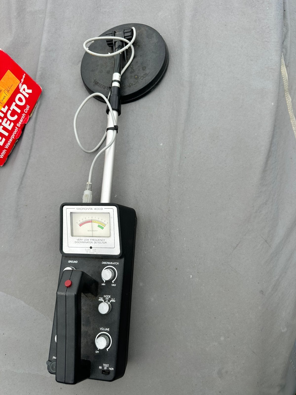 Radio Shack Tandy Micronta laagfrequentie metaaldetector, Ophalen of Verzenden, Zo goed als nieuw, Overige merken