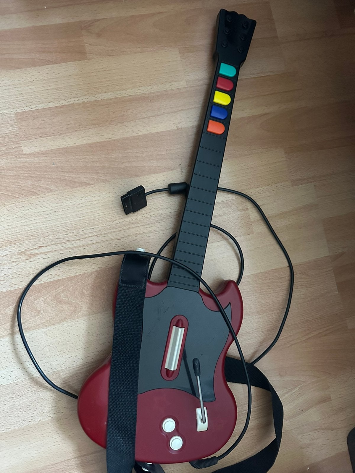 RedOctane Gitaar + Guitar Hero 2 (PS2), Muziek, Gebruikt, 1 speler, Ophalen of Verzenden