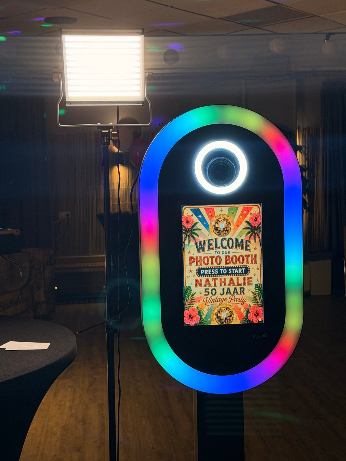 Te huur photobooth vanaf € 225, Eén persoon