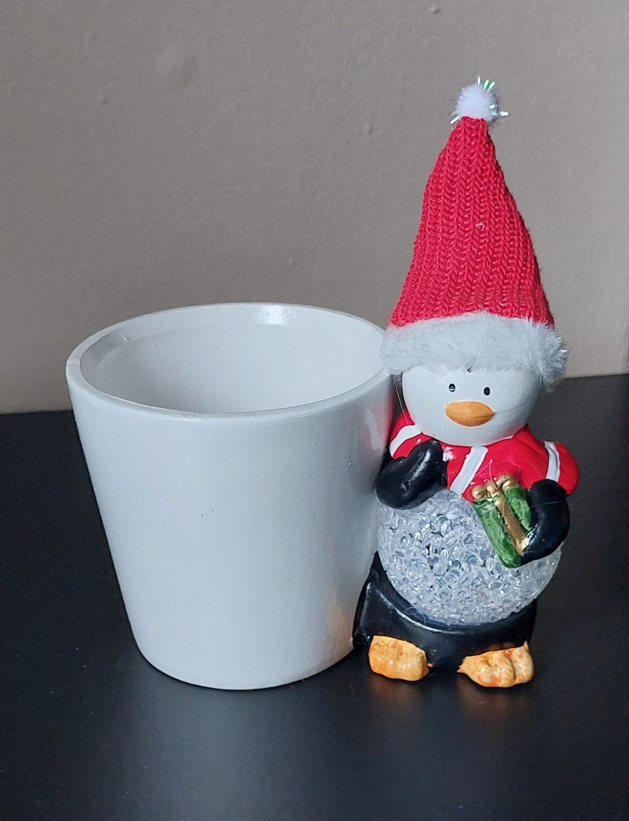 Pinguïn Bloempot, Diversen, Kerst, Ophalen, Zo goed als nieuw