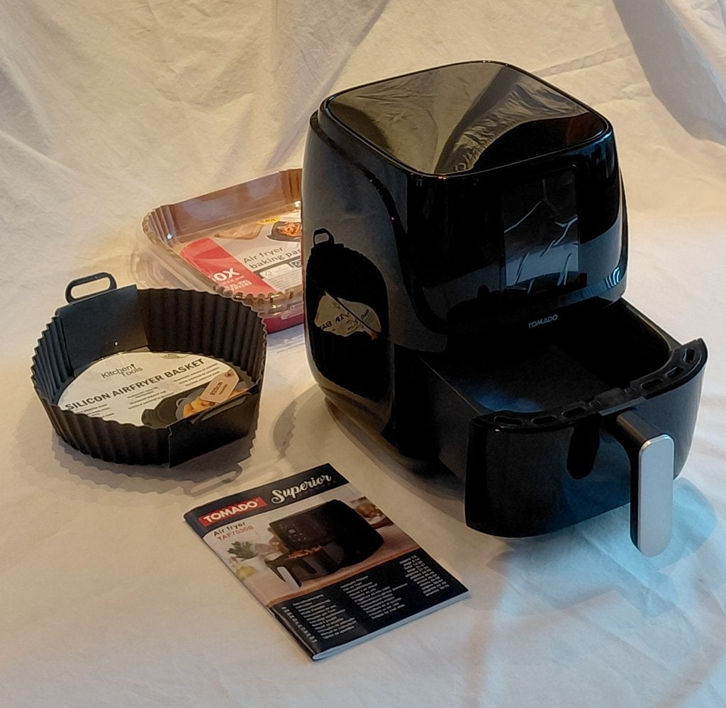 Airfryer Tomado TAF7530B, Ophalen of Verzenden, Nieuw, Airfryer, Minder dan 750 gram