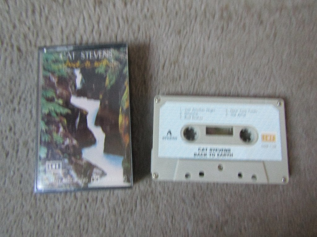 Cassette: Cat Steevens - Back to earth, Gebruikt, 1 bandje, Ophalen of Verzenden, Origineel