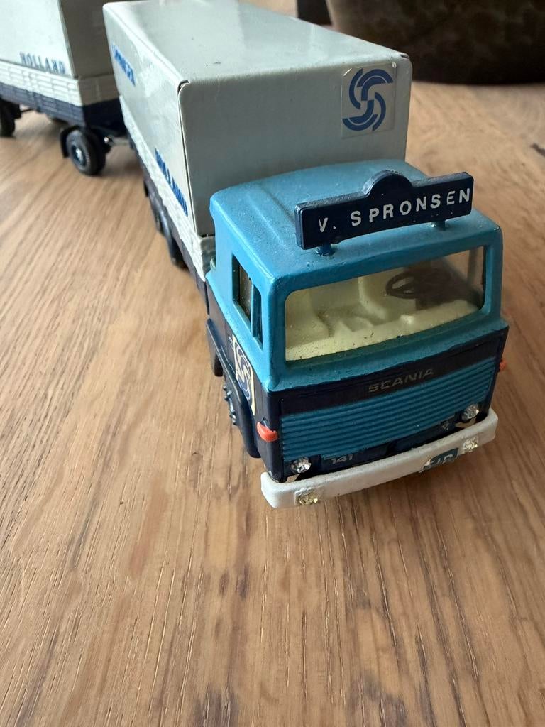 van spronsen, Hobby en Vrije tijd, Modelauto's | 1:50, Ophalen of Verzenden, Zo goed als nieuw, Bus of Vrachtwagen