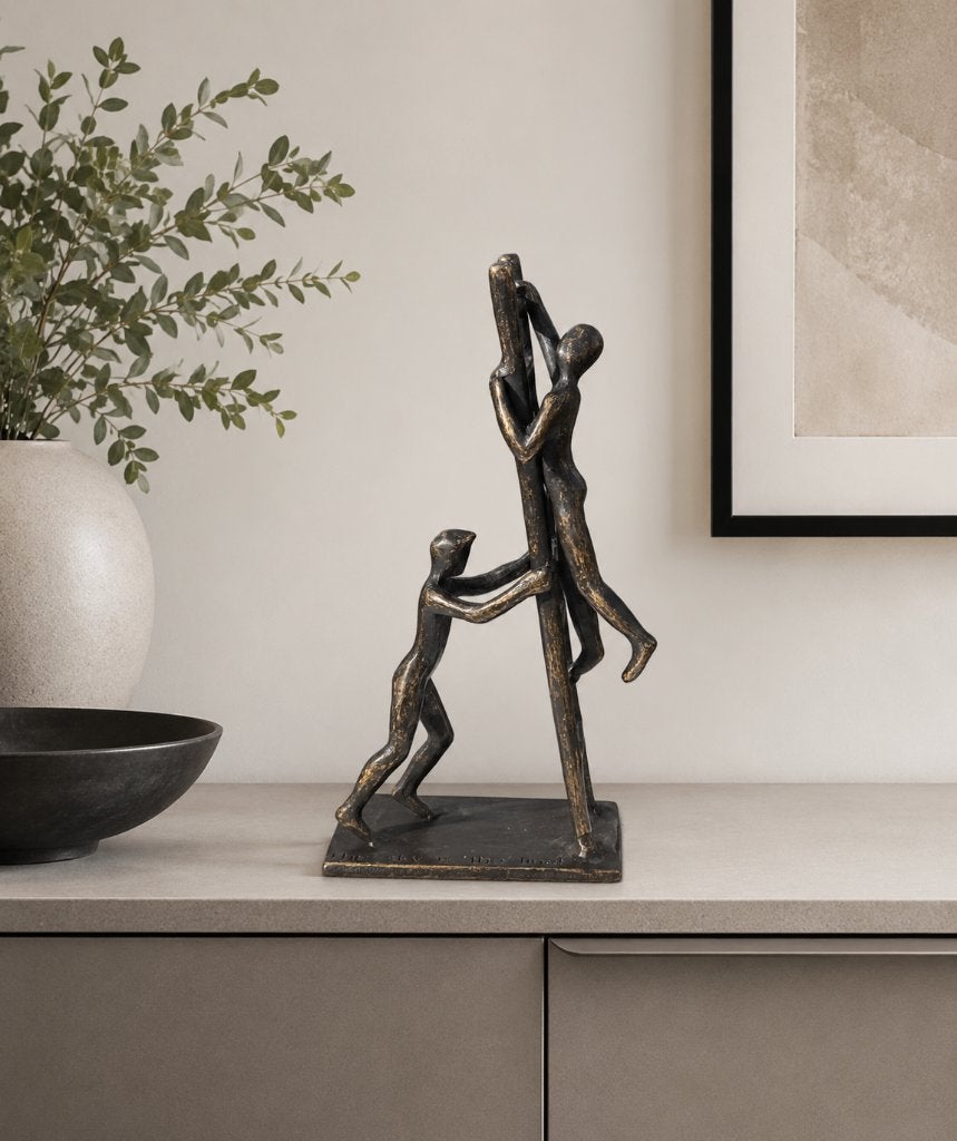 THE SKY IS THE LIMIT // Bronzen beeld, Ophalen of Verzenden, Brons, Beeld
