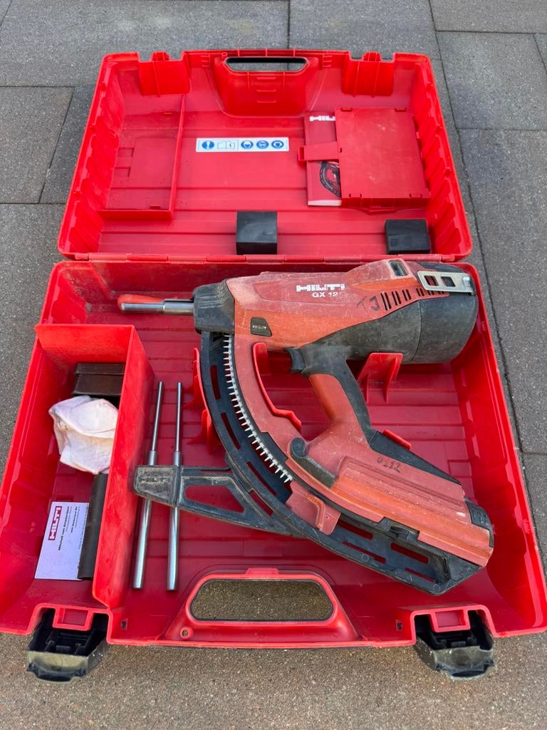 Hilti schiethamer gx120, Doe-het-zelf en Verbouw, Gereedschap | Boormachines, Ophalen, Zo goed als nieuw, Boor- en/of Breekhamer
