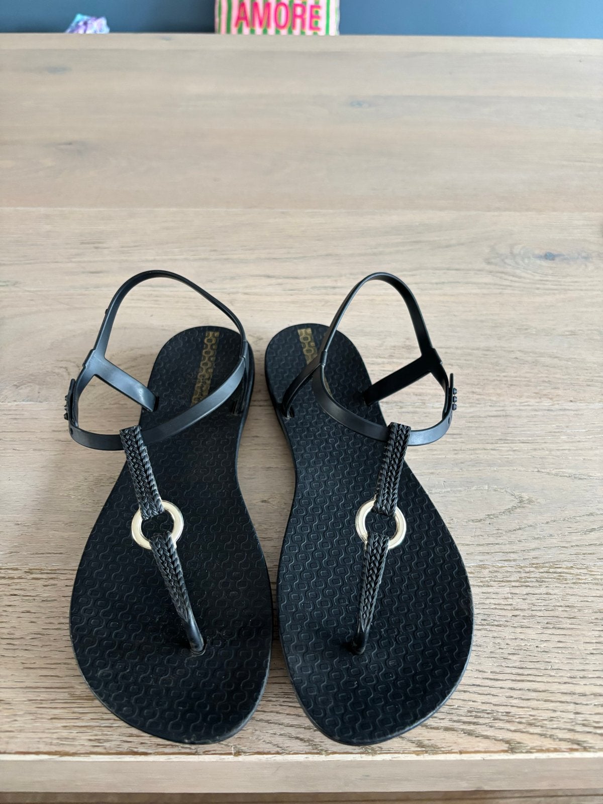 Ipanema slippers maat 40, Kleding | Dames, Zwart, Gedragen, Ophalen, Slippers