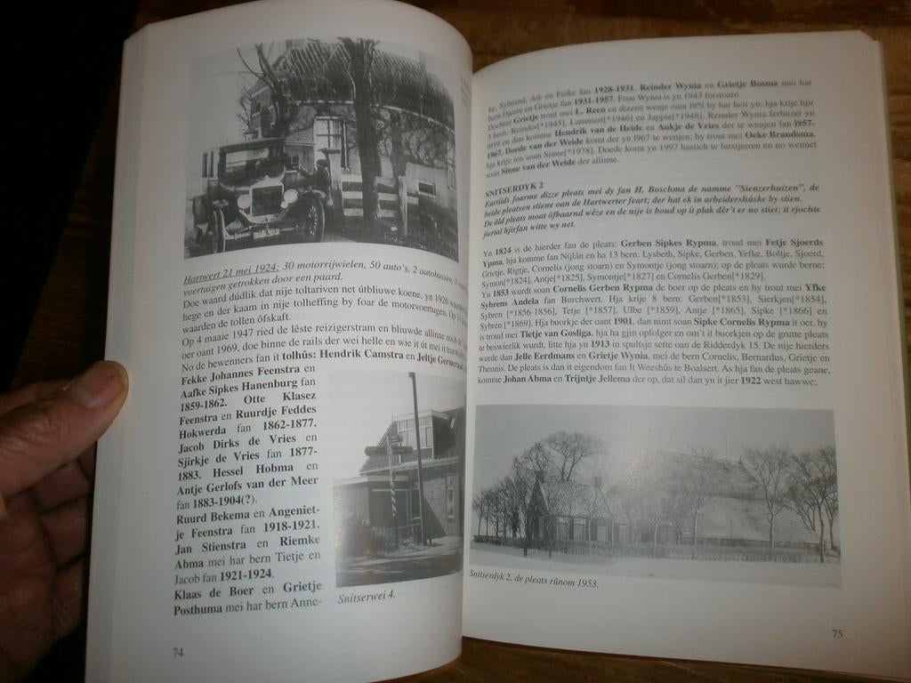 hartwert door de jaren heen troch de jierren hinne oude foto, Ophalen of Verzenden, Nieuw