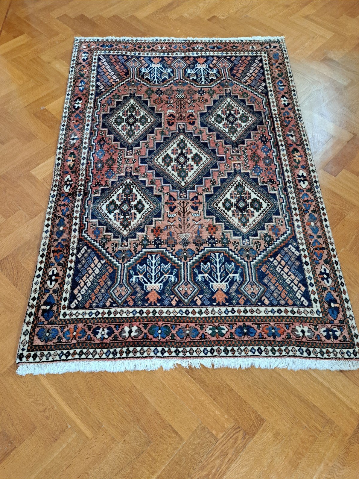 oude kleed, Perzisch kleed, Ophalen, Gebruikt, Rechthoekig, 200 cm of meer