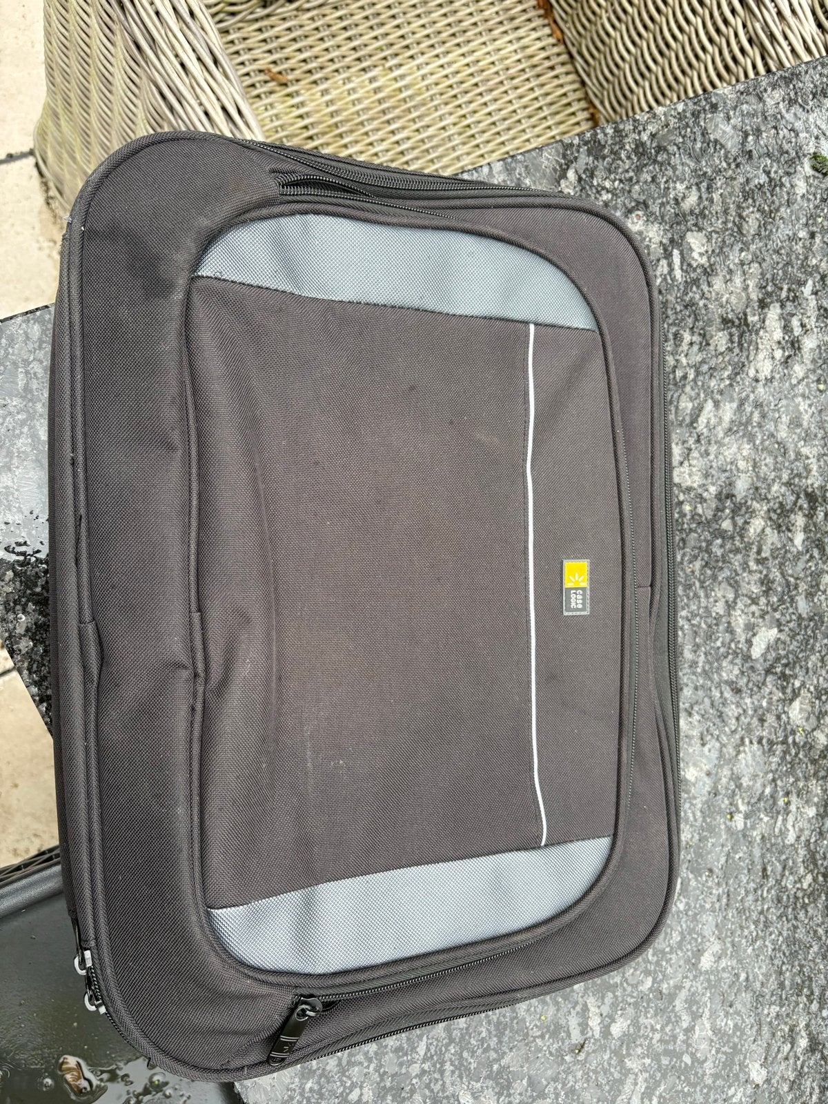 Case Logic laptoptas - Zwart - 15 inch, Ophalen, Gebruikt, Gevoerd laptopvak, 15 inch