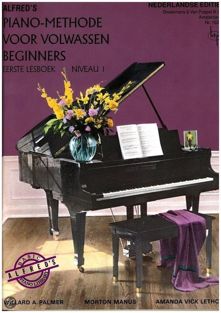 Alfred's Piano Methode voor Volwassen Beginners Niveau 1, Klassiek, Les of Cursus, Nieuw, Ophalen of Verzenden