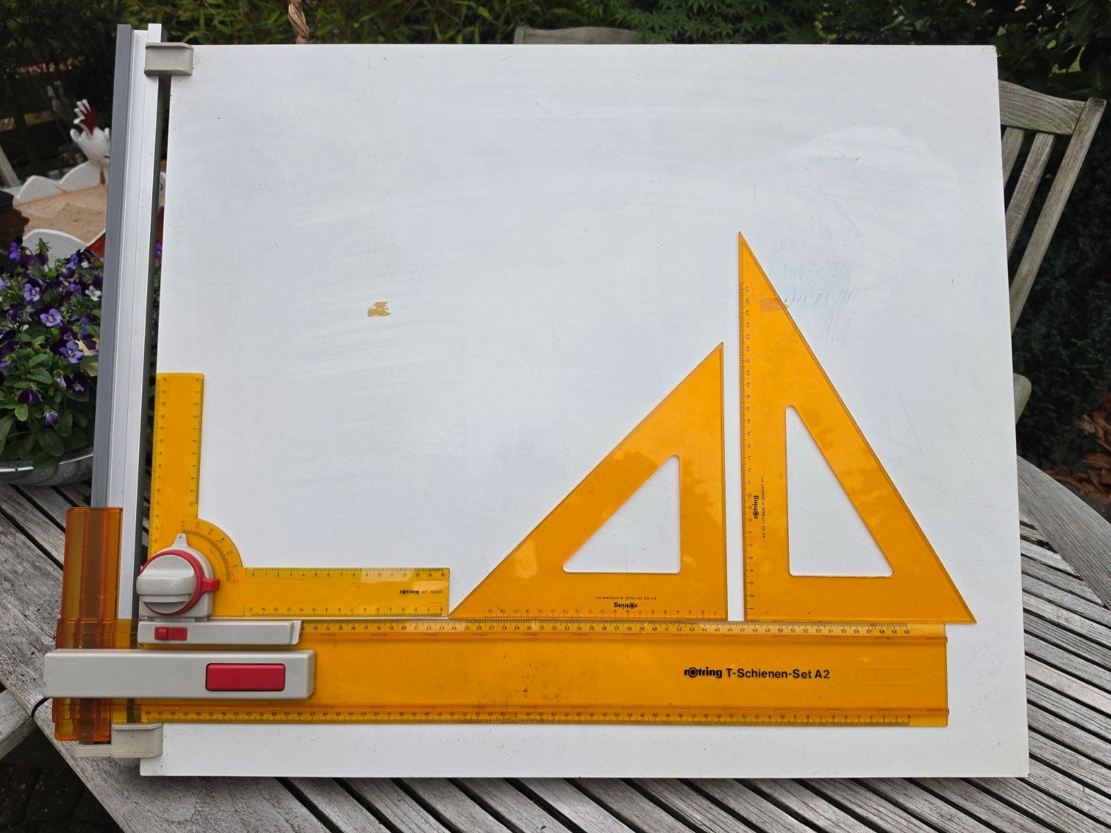 Tekentafel rotring compleet, Doe-het-zelf en Verbouw, Ophalen, Gebruikt, Minder dan 130 cm