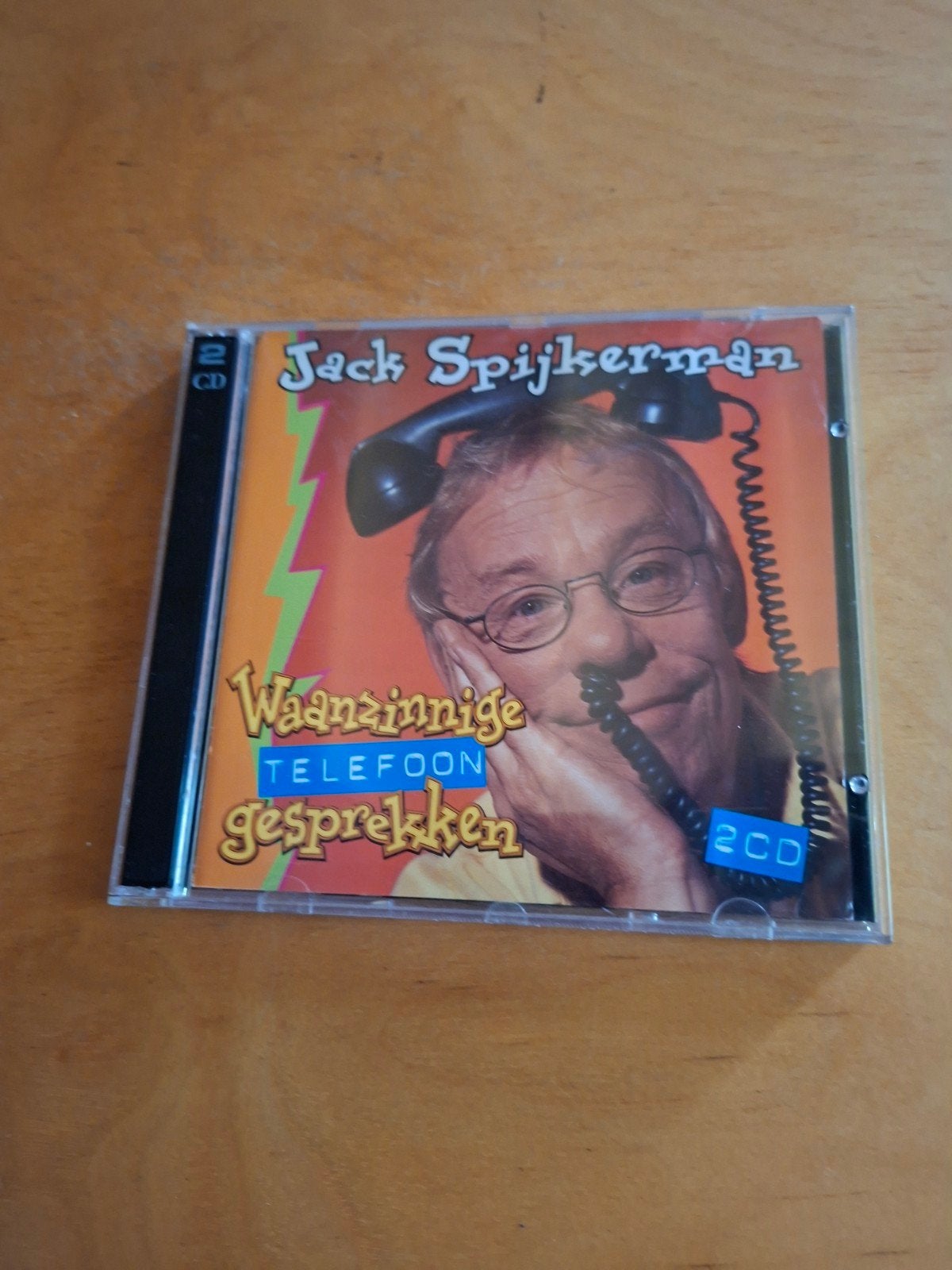 CD Jack Spijkerman - Waanzinnige Telefoongesprekken, Ophalen of Verzenden, Gebruikt, Album, Inclusief doosje