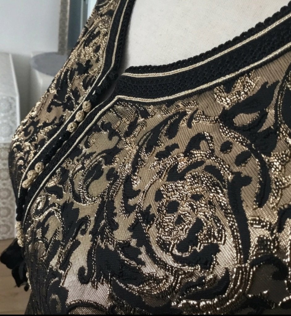 Mooie kaftan te koop., Maat 38/40 (M), Zwart, Ophalen of Verzenden, Zo goed als nieuw