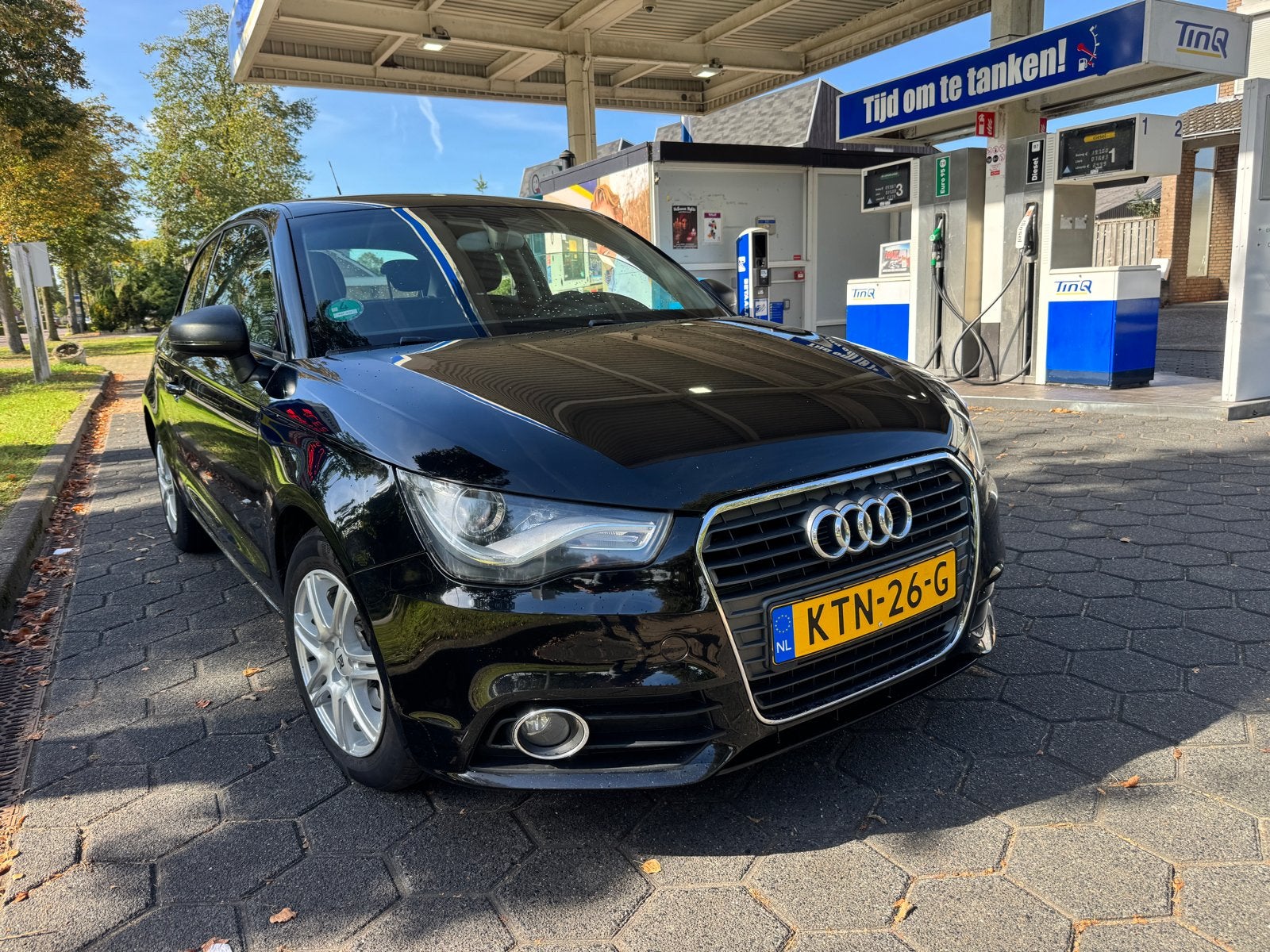 Audi A1 1.2 Tfsi 63KW 2011 Zwart, Voorwielaandrijving, A1, 4 cilinders, 4 stoelen