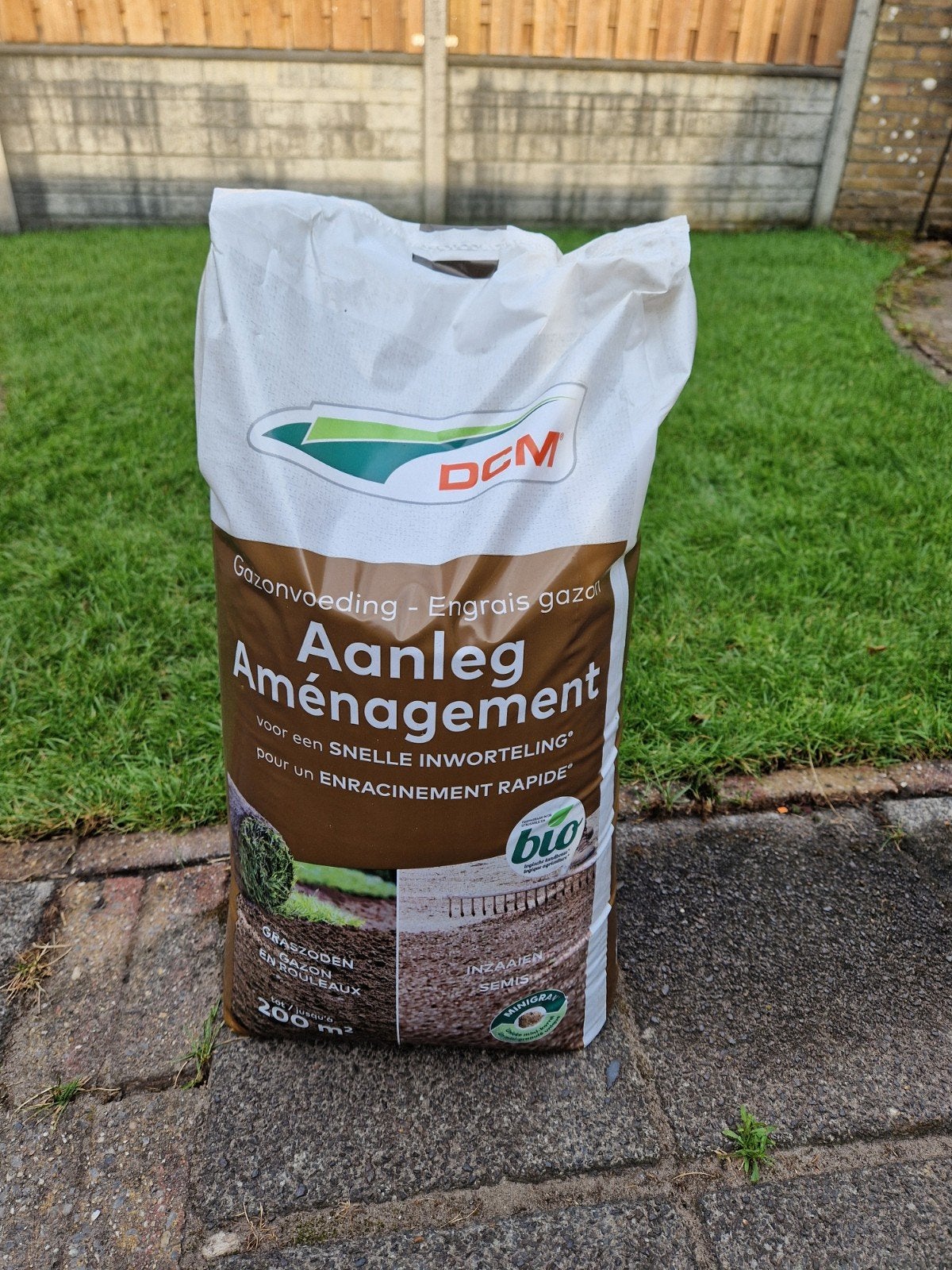 DCM Gazonvoeding Aanleg - Snelle Inworteling, Ophalen, Nieuw