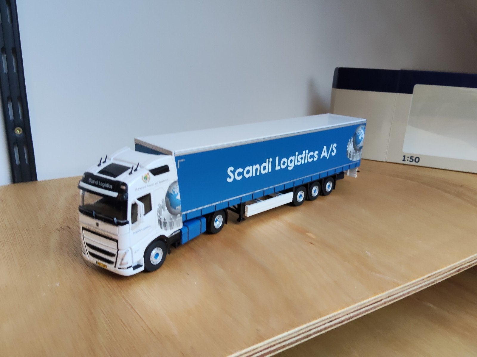 Scandi Logistics A/S Vrachtwagen Model 1:50, Ophalen of Verzenden, Nieuw, Overige merken