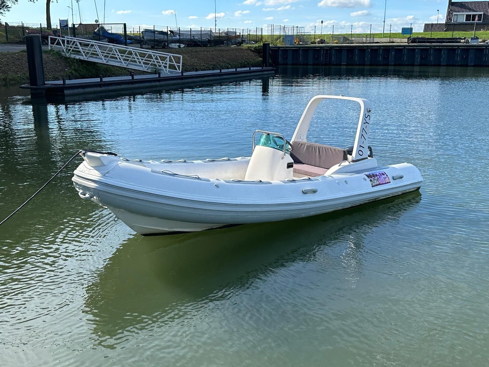520 rib met 60pk evinrude ook vaarbewijs vrij!!!!, 60 pk, Gebruikt, 5 m, 2 m