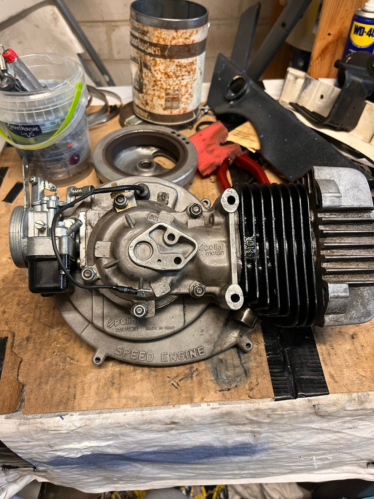 Gilera Citta motorblok 65cc DR Speed Engine gereviseerd, Ophalen of Verzenden, Zo goed als nieuw, Blok