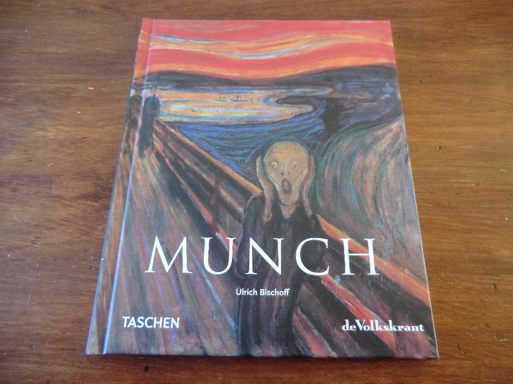 boek - Edvard Munch -1863-1944- Ulrich Bischoff - taschen 15, Ophalen of Verzenden, Zo goed als nieuw, Schilder- en Tekenkunst