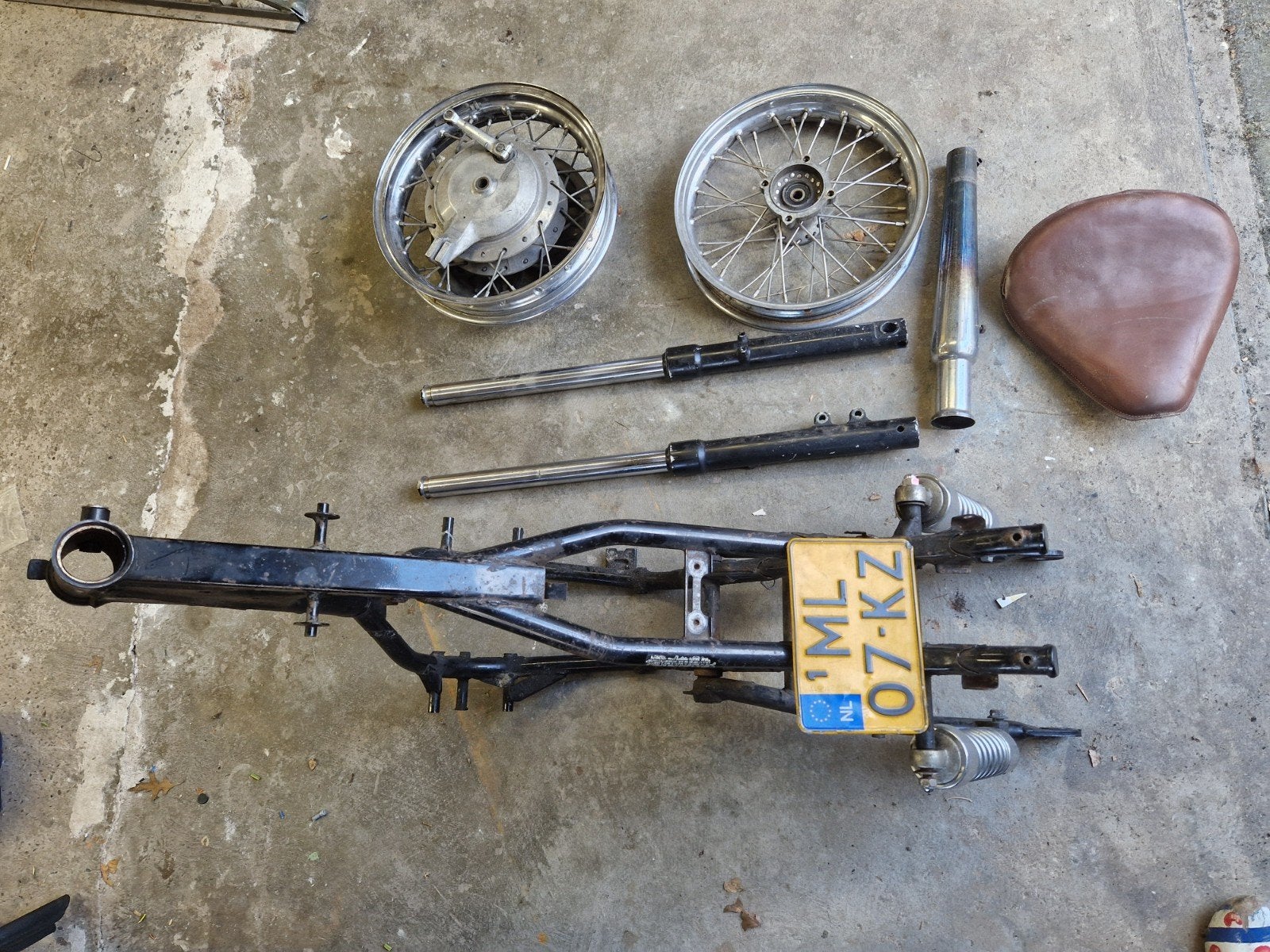 Frame suzuki ls650 savage, Motoren, Onderdelen | Suzuki, Ophalen