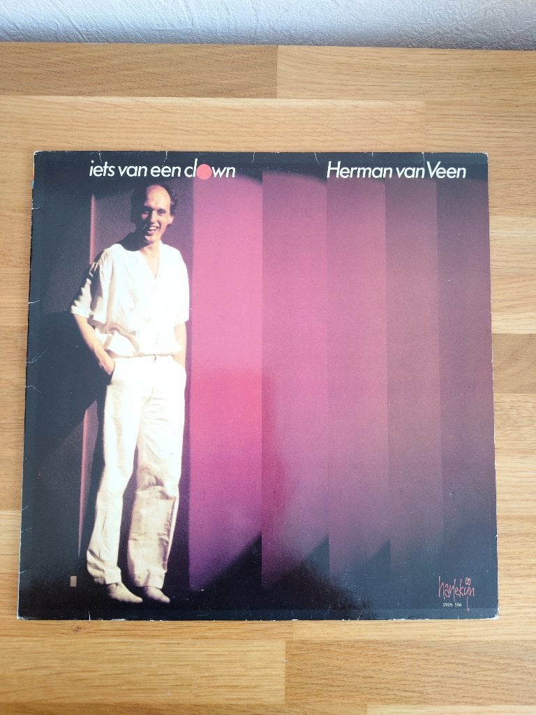 Lp, Herman van Veen, Iets van een Clown, LP, Gebruikt, Cabaret of Kleinkunst, Ophalen of Verzenden