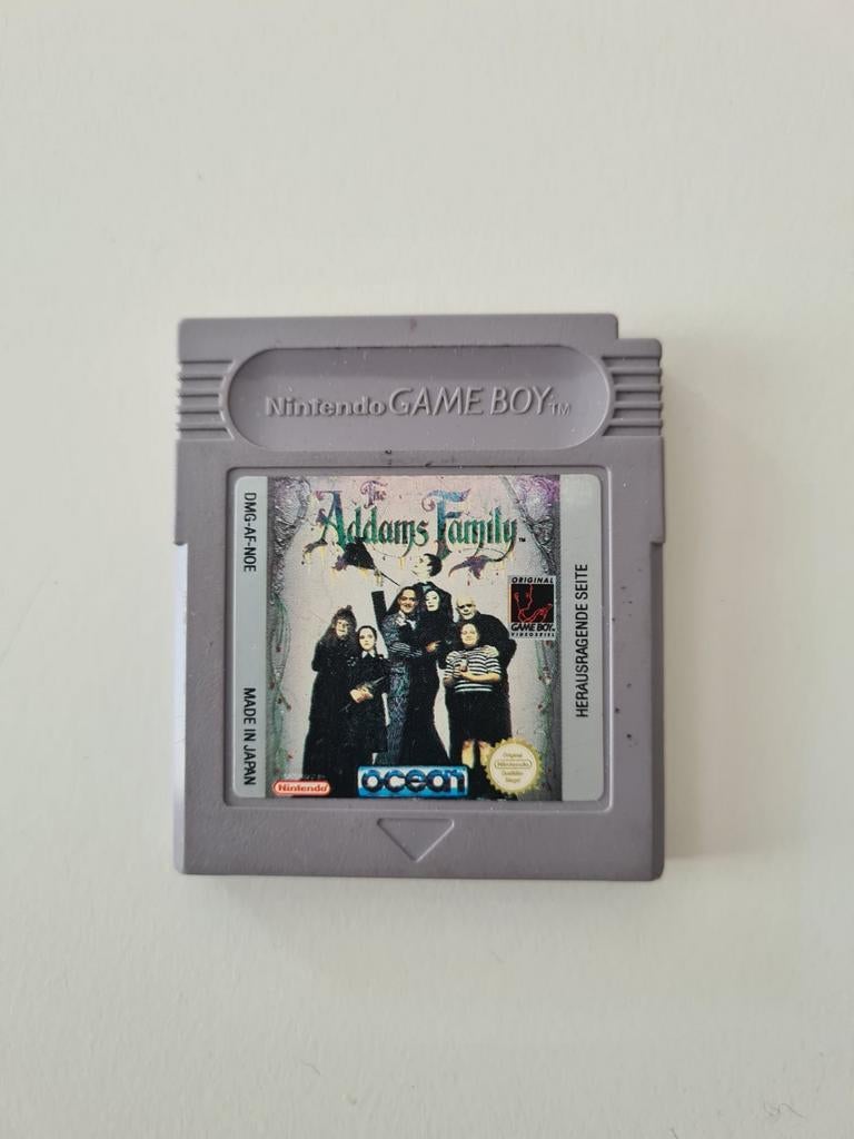Adams family gameboy spel, Gebruikt, 1 speler, Vanaf 3 jaar, Ophalen