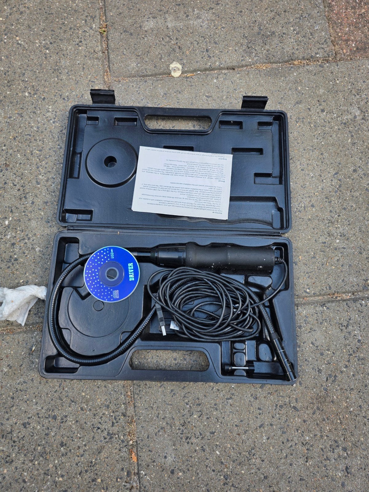 BGS Technic USB-Endoscoop UE220 met koffer, Ophalen, Gebruikt