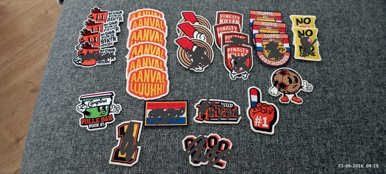 Juichjack Emblemen, Verzamelen, Stickers, Ophalen of Verzenden, Nieuw, Sport