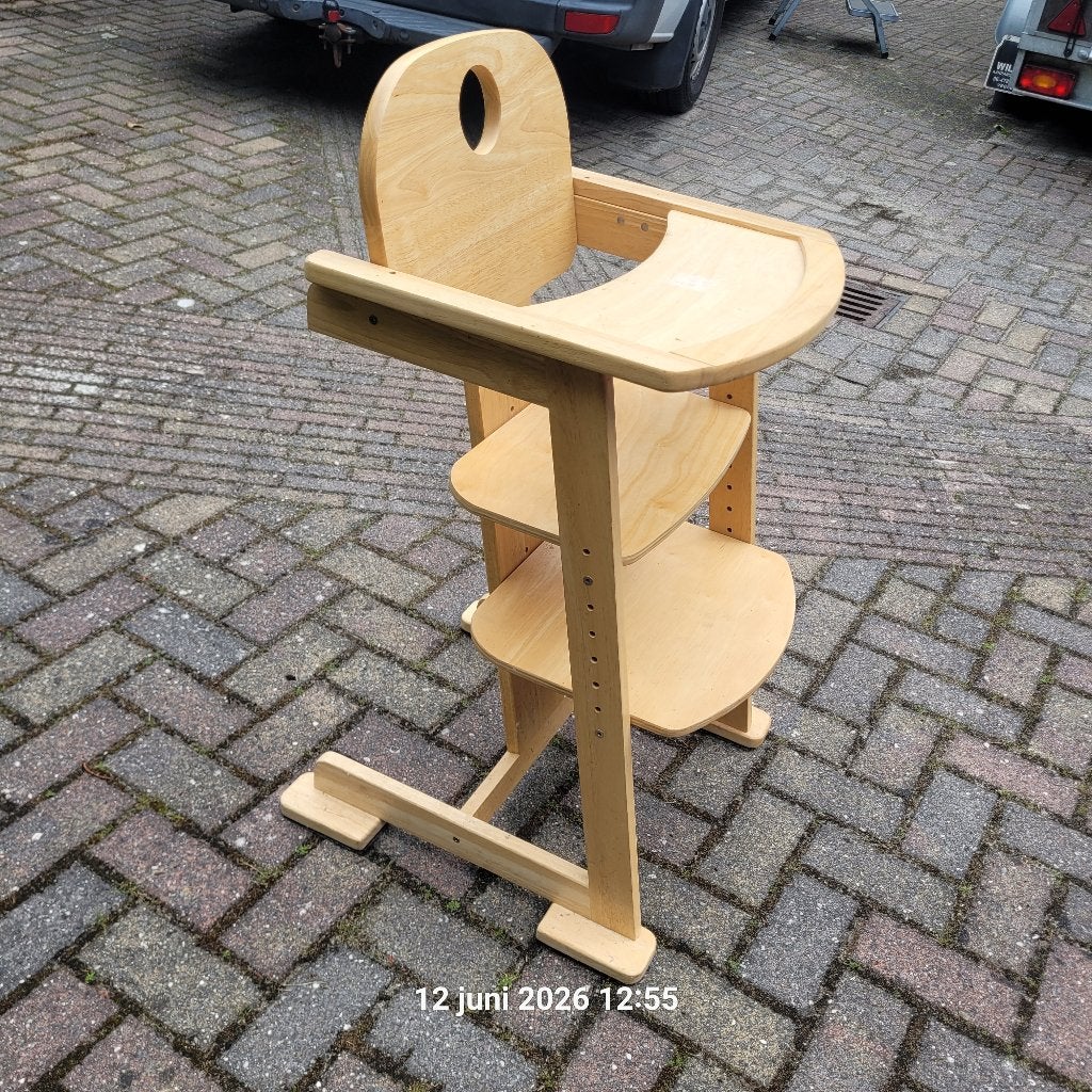verstelbare kinderstoel, Kinderen en Baby's, Kinderstoelen, Ophalen, Gebruikt, Meegroeistoel, Afneembaar eetblad