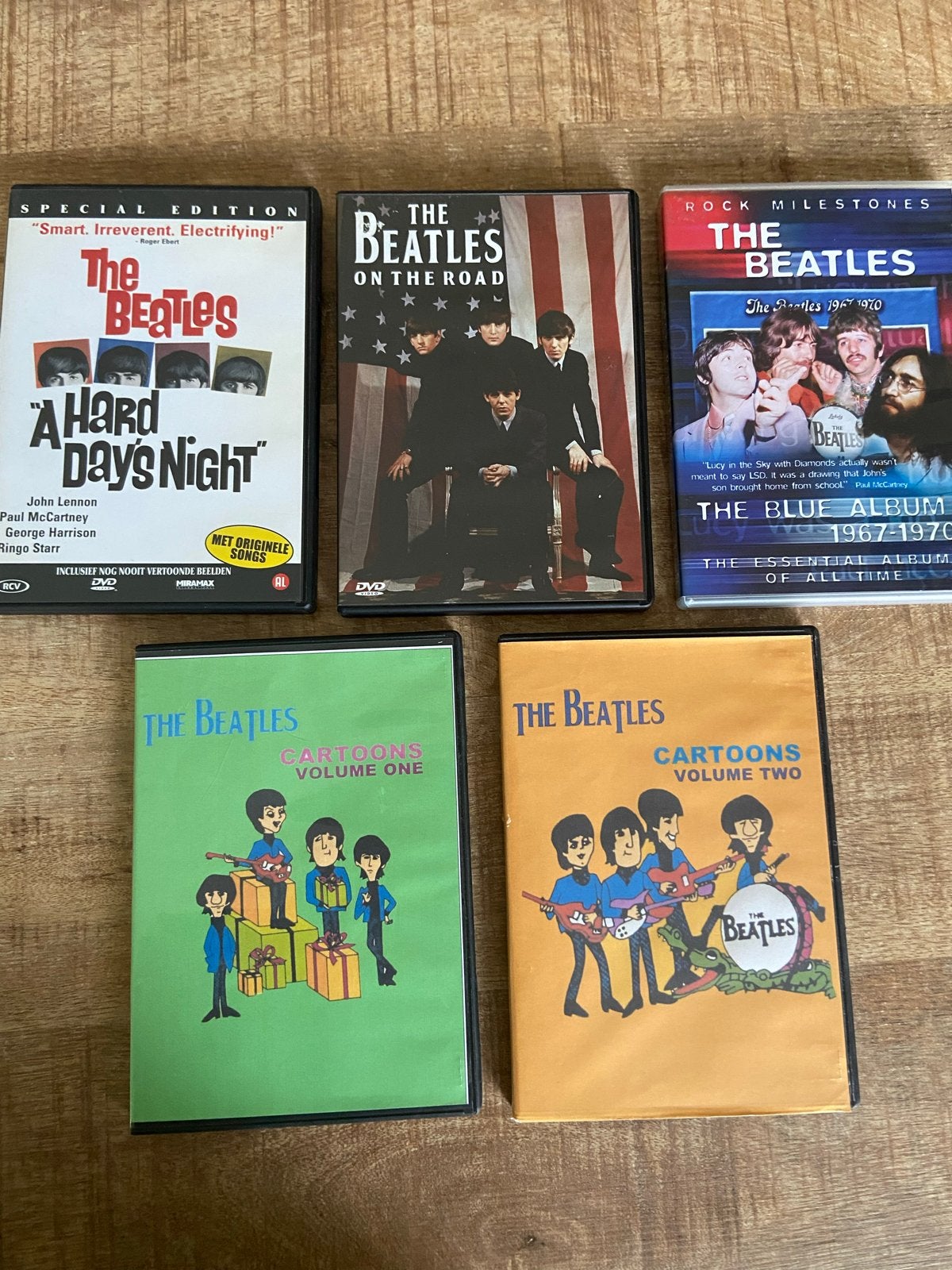 Grote collectie The Beatles en solo DVD's, Nederlands, Ophalen of Verzenden, Concert, Vanaf 12 jaar