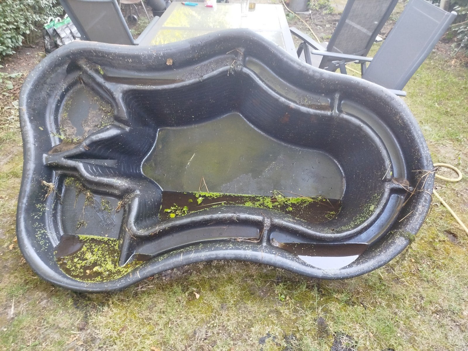 Grote vijverbak Ubbink, Ophalen, Gebruikt