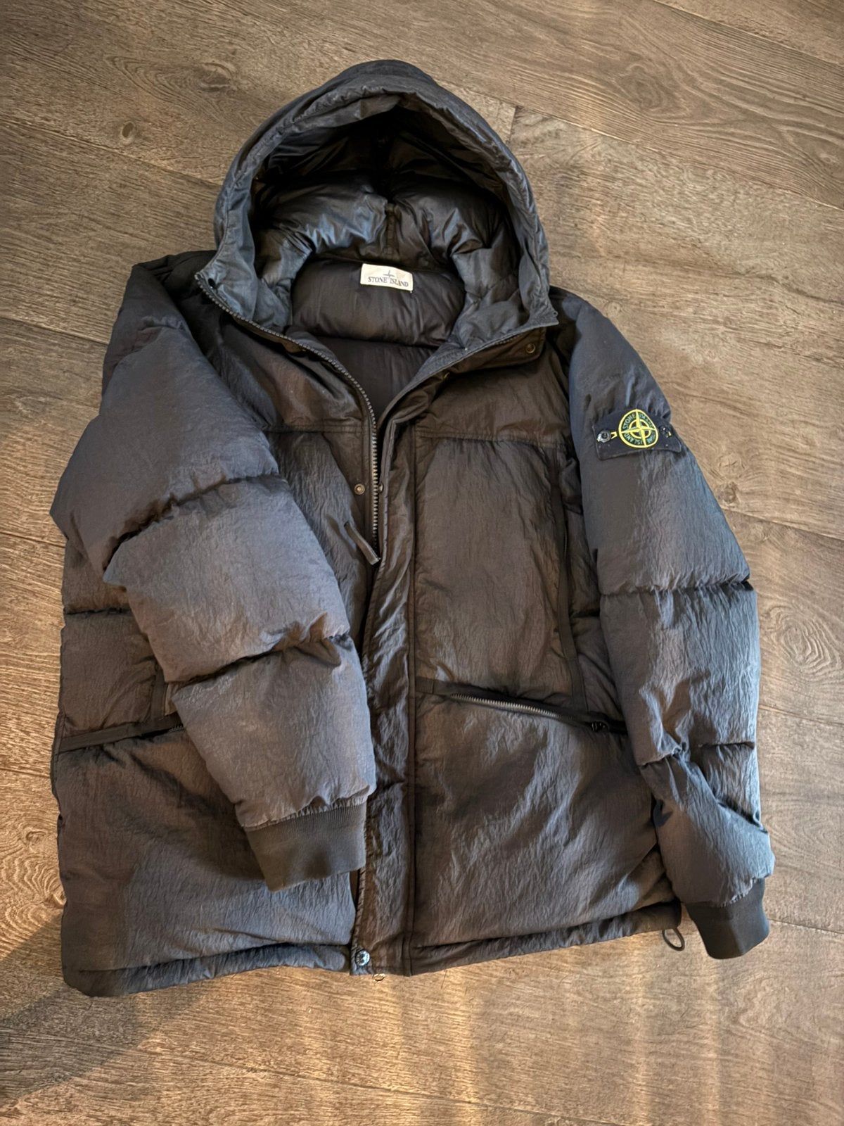 Stone Island winterjas XXL Nieuwstaat!, Ophalen of Verzenden, Zo goed als nieuw, Overige maten, Zwart